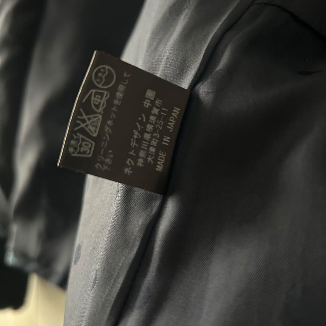 CHONO チョノ　豪華　刺繍　ジャケット　ブルゾン　ネイビー　F