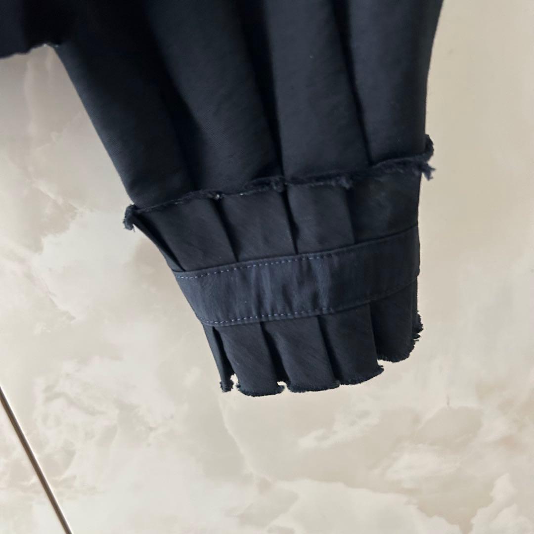 CHONO チョノ　豪華　刺繍　ジャケット　ブルゾン　ネイビー　F