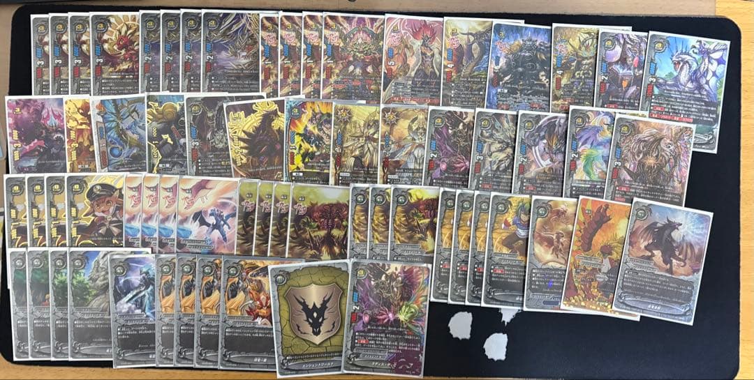 バディファイト　デュエルズィーガーreデッキ　スリーブ、デッキパーツ付き