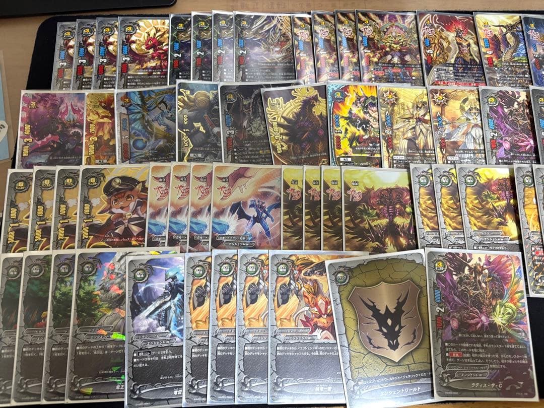 バディファイト　デュエルズィーガーreデッキ　スリーブ、デッキパーツ付き