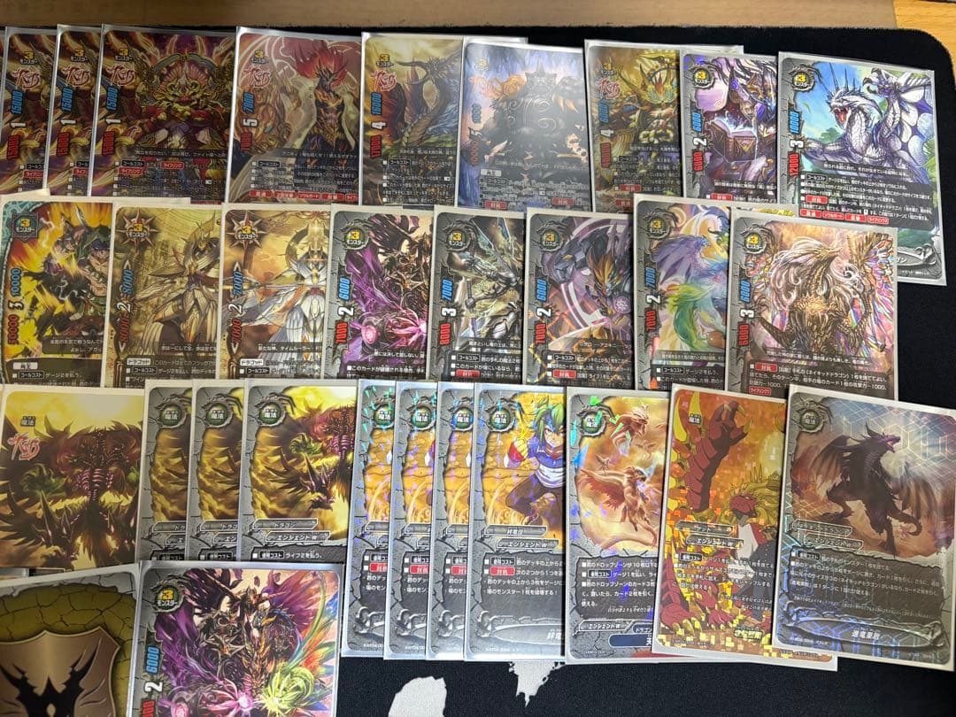 バディファイト　デュエルズィーガーreデッキ　スリーブ、デッキパーツ付き