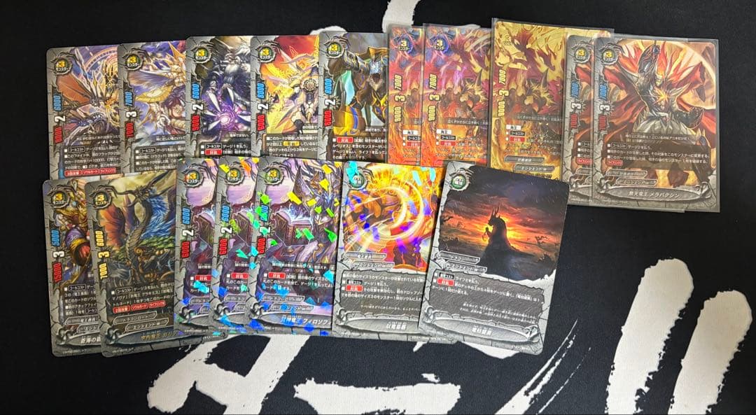 バディファイト　デュエルズィーガーreデッキ　スリーブ、デッキパーツ付き