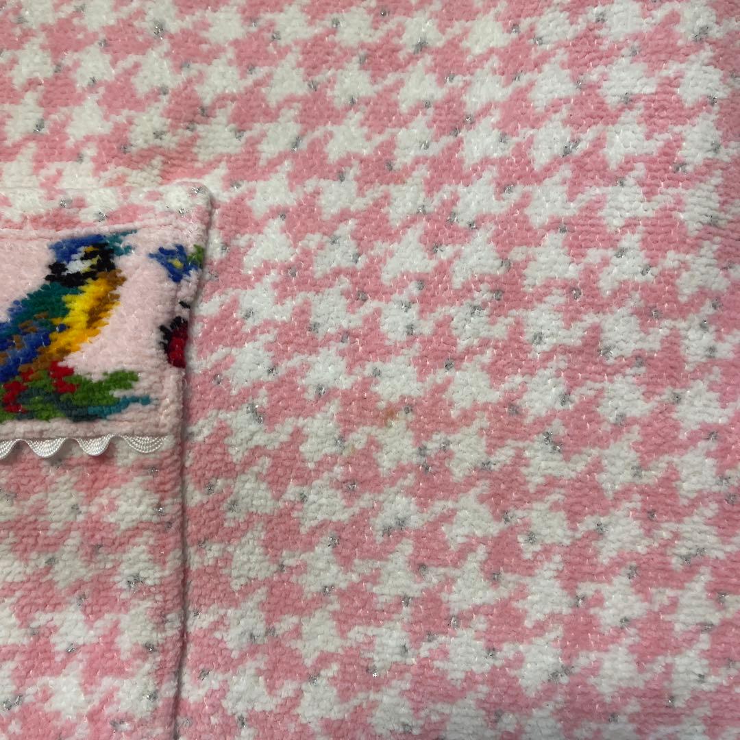 omoti 希少 フェイラー ピンクエプロン ハイジ タオル地