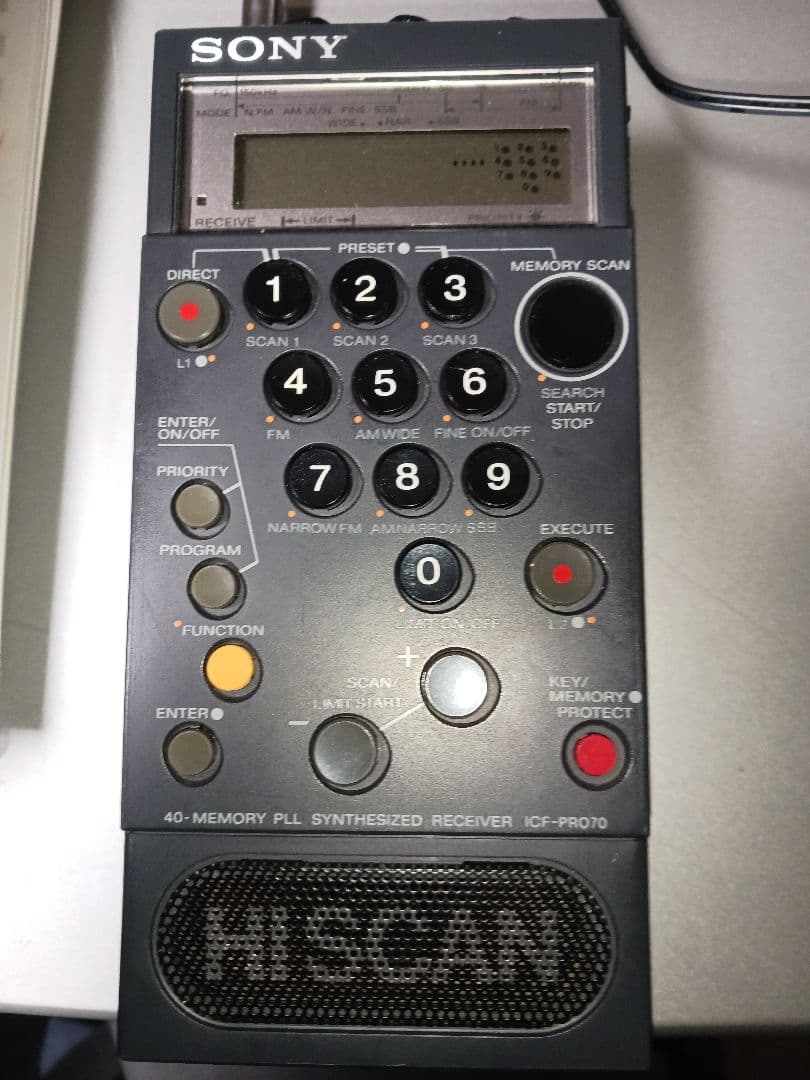 受信機 SONY ICF-PRO70