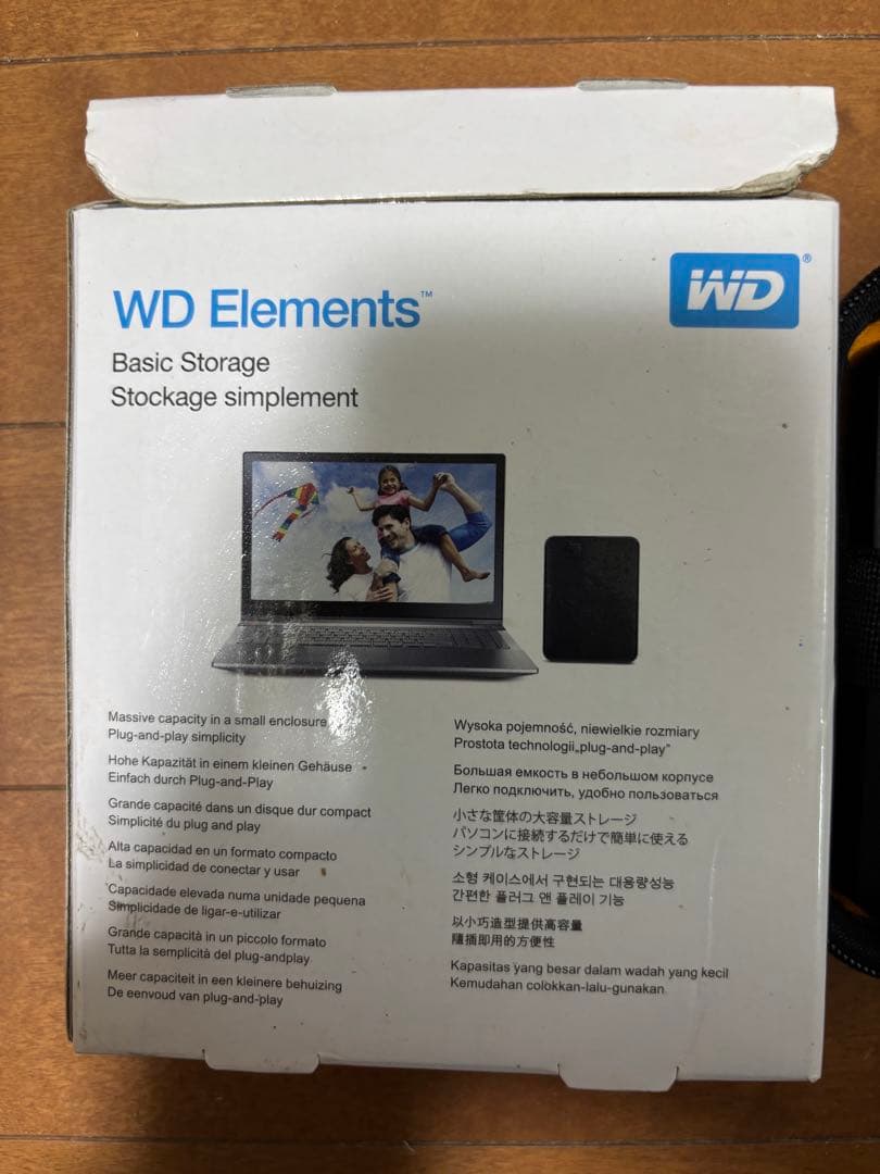 WD Elements 4TB 外付けハードディスク