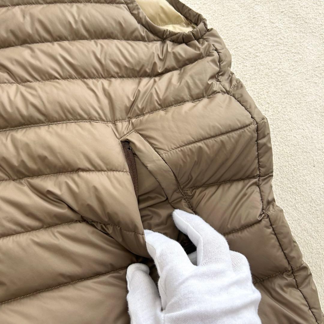 DANTON ダントン インナーダウンベスト 42 カーキ ユニセックス