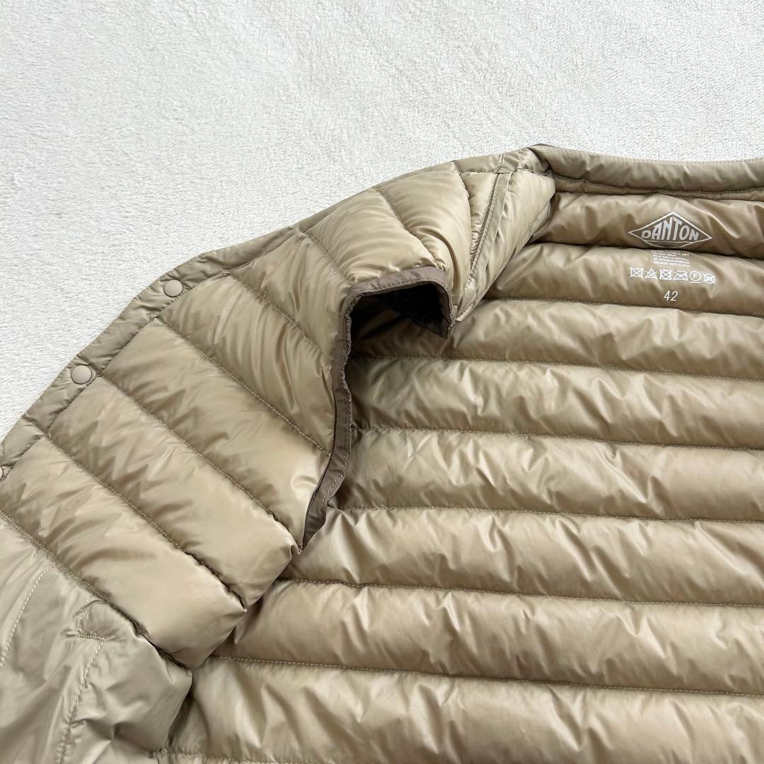 DANTON ダントン インナーダウンベスト 42 カーキ ユニセックス