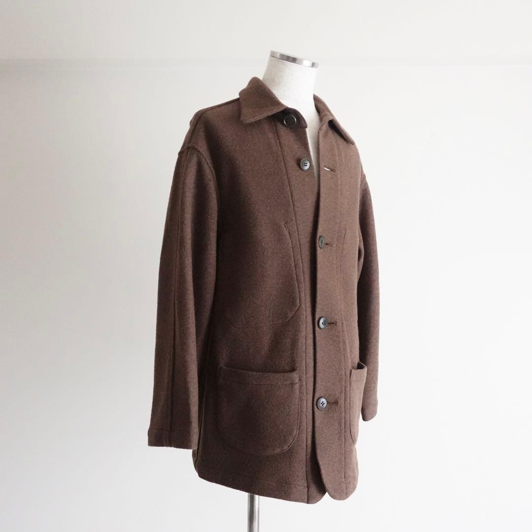 1990s GLENOVER ライトメルトン　カバーオールジャケット　ブラウン
