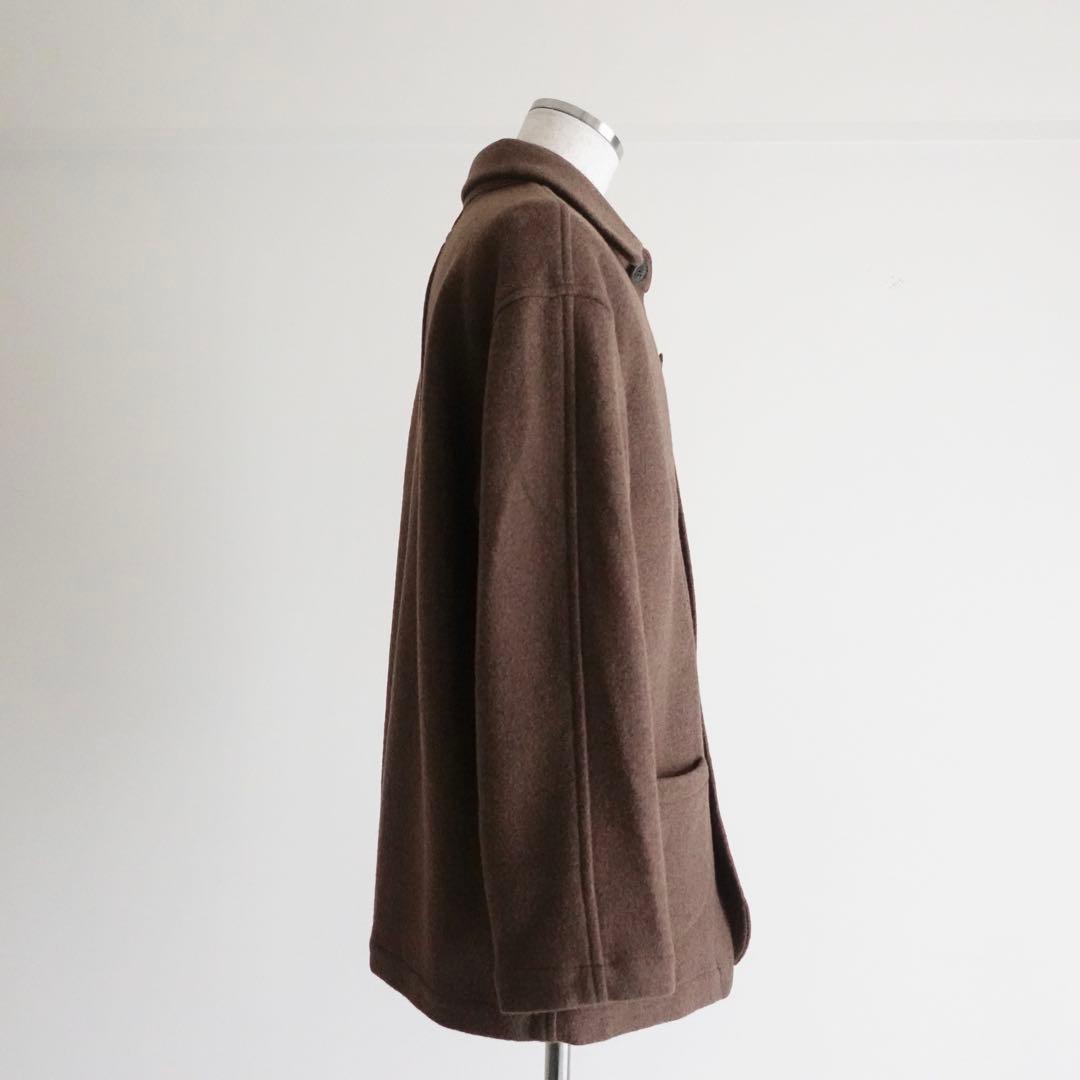 1990s GLENOVER ライトメルトン　カバーオールジャケット　ブラウン