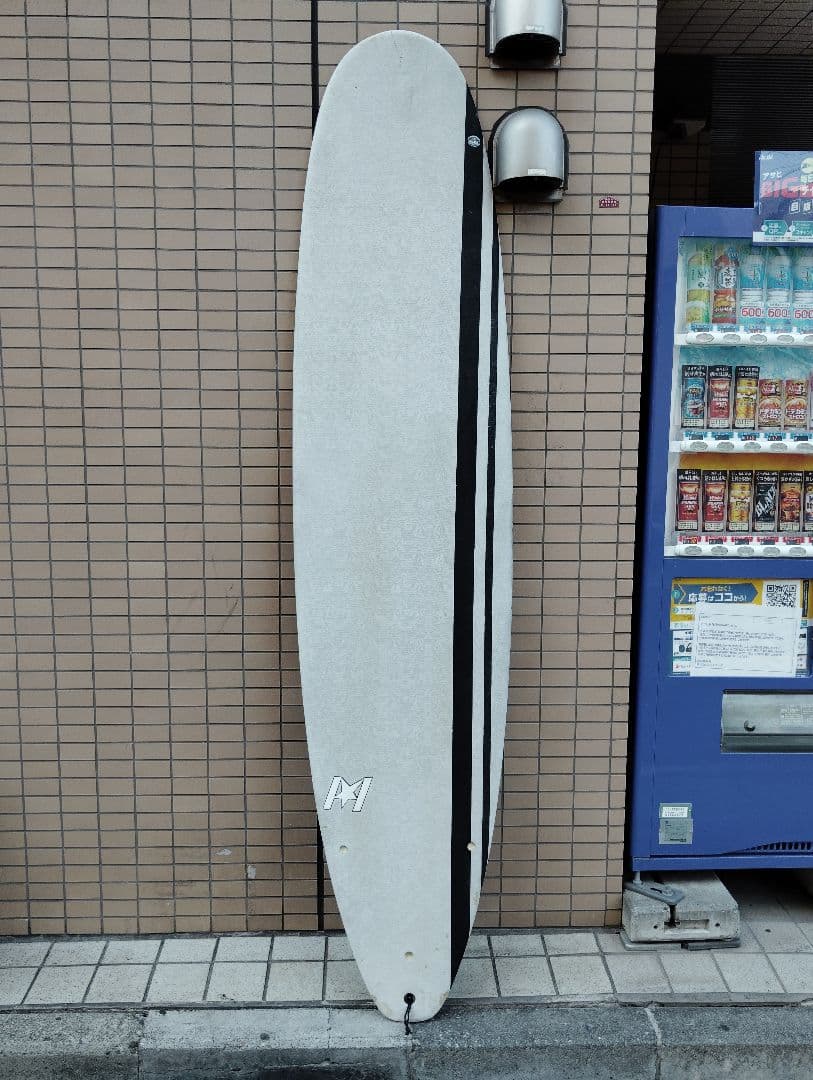 ファンボードソフトボードロングボード8.0クロコダイルスキン 横浜市南区引き取り