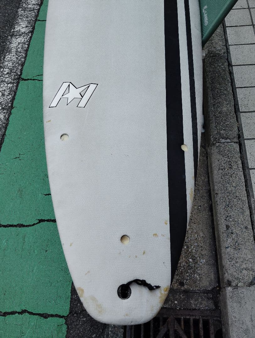 ファンボードソフトボードロングボード8.0クロコダイルスキン 横浜市南区引き取り