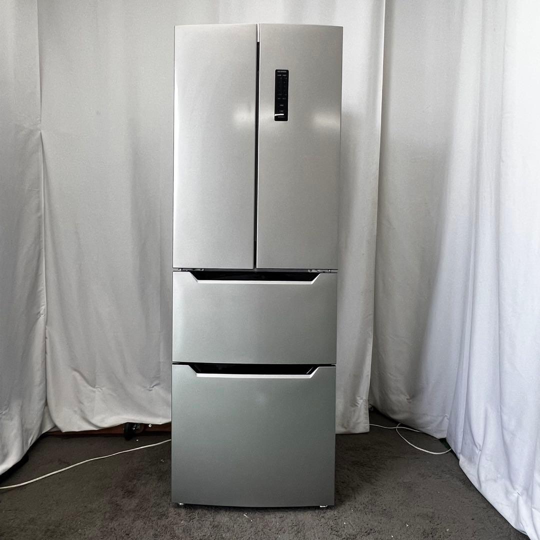 512⭕️冷蔵庫　アイリスオーヤマ　大型　両開き　300ℓ　設置無料　中古　安い