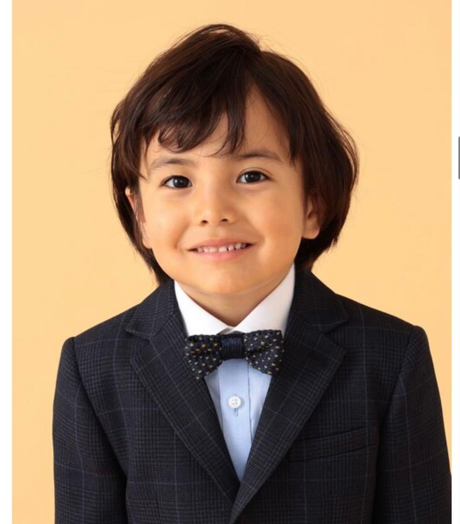 極美品♡BEAMS mini 120 フォーマル　ネイビー　セレモニー