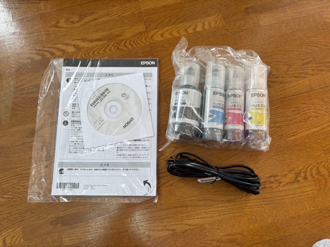 インク付き 新品未使用EPSON EW-M638Tインクジェットプリンター