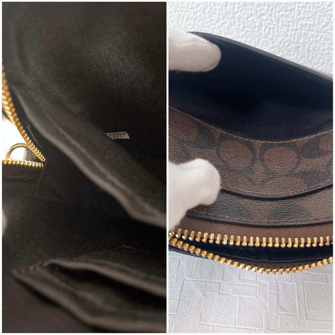 【極美品】COACH コーチ ショルダーバッグ 斜め掛け シグネチャー チャーム