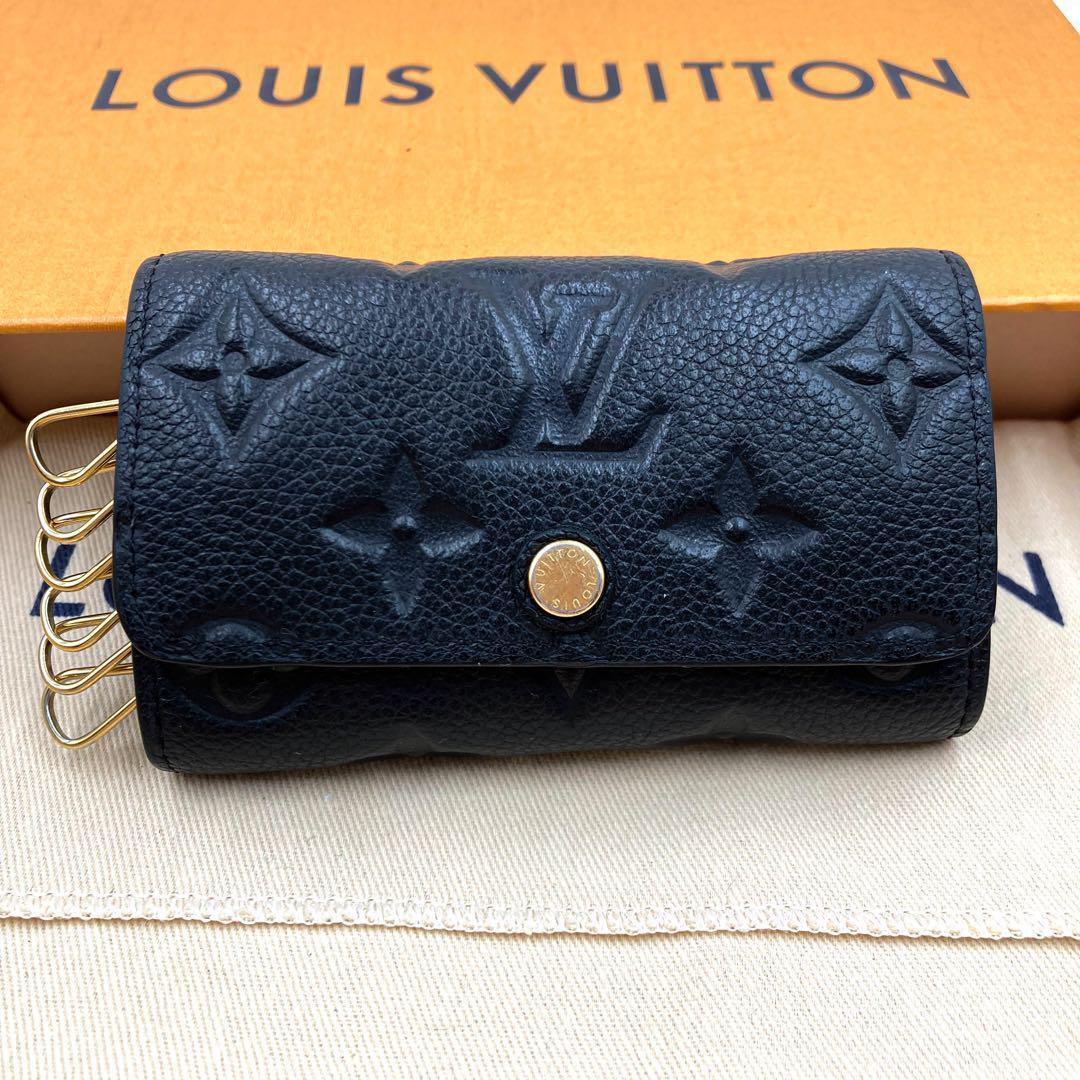 【美品】ルイヴィトン キーケース ミュルティクレ6 アンプラント M64421