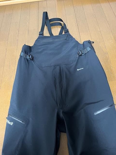 モンベル　パウダートラック　ビブパンツ　Lサイズ ゴアテックス