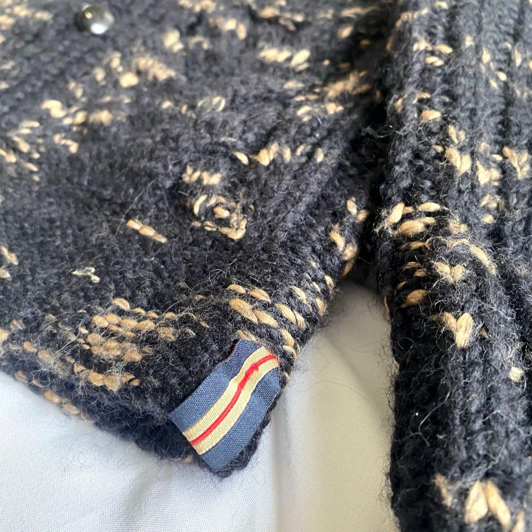 高級感✨ イタリア製 レコパン カウチンセーター ダブルブレスト アルパカ混