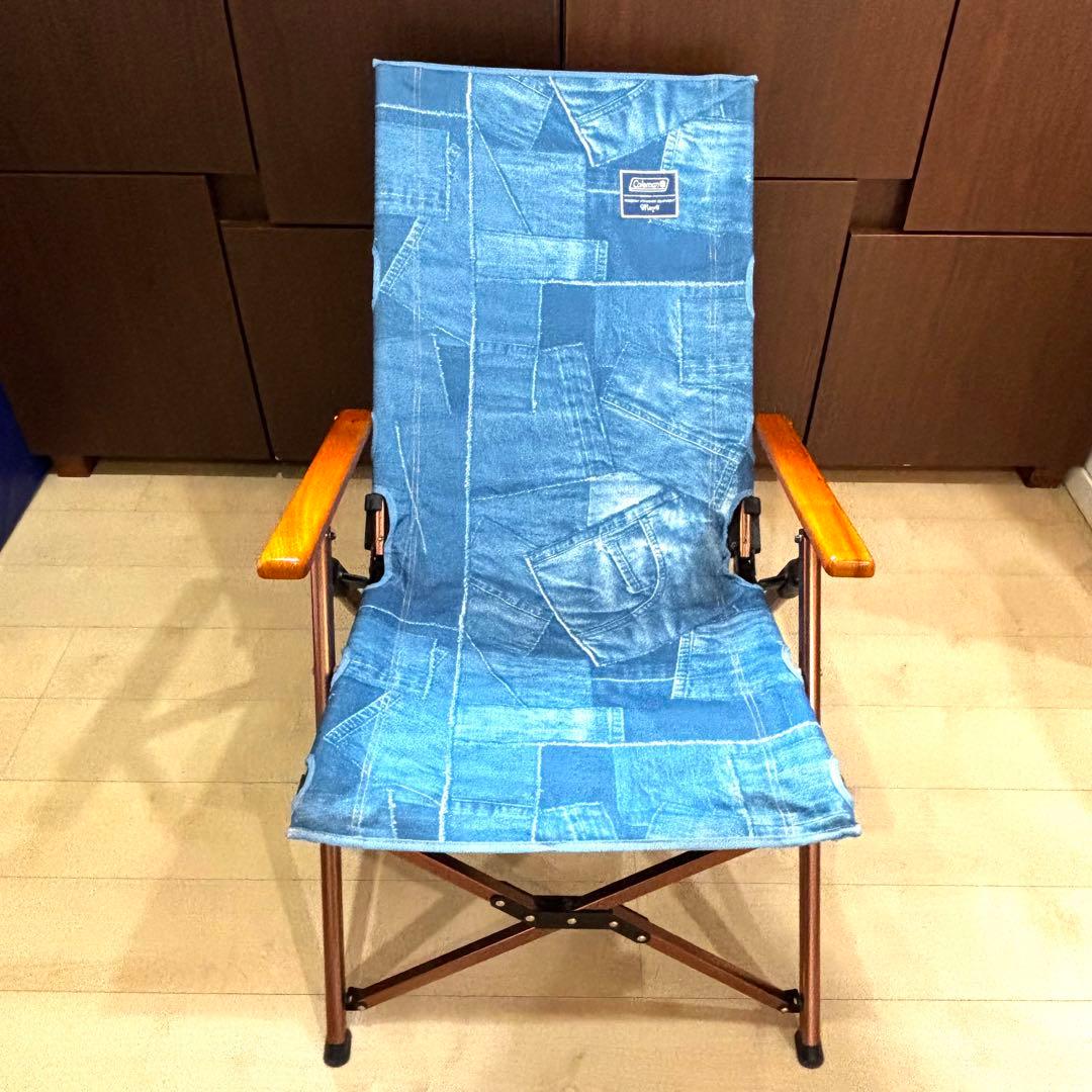 【MIDO様】コールマン　レイチェア　デニム　アウトドア　折りたたみ　収納袋
