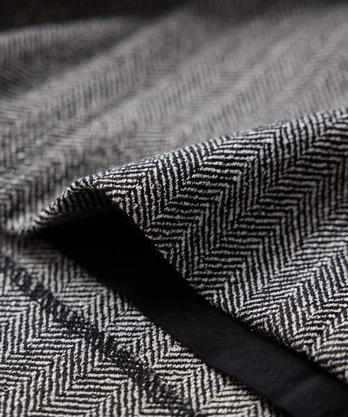 新品タグ付き　アダムエロペ【WEB限定】ストレートセミツイードワンピース 38