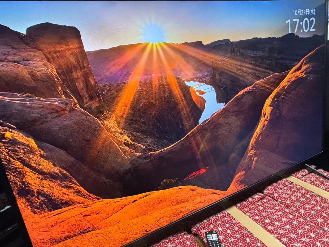 SONY 65V型 4K 液晶テレビ BRAVIA KJ-65X8000H