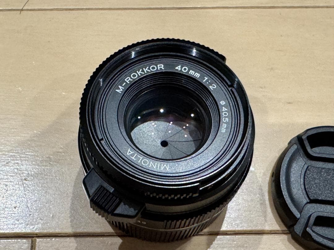 MINOLTA M-ROKKOR 40mm F2 CLE 平行カム