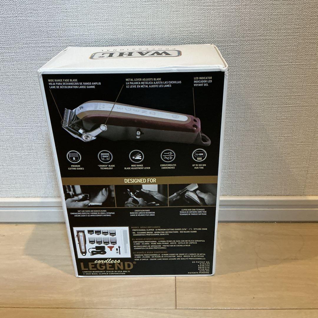 未使用品WAHL cordless LEGEND バリカン