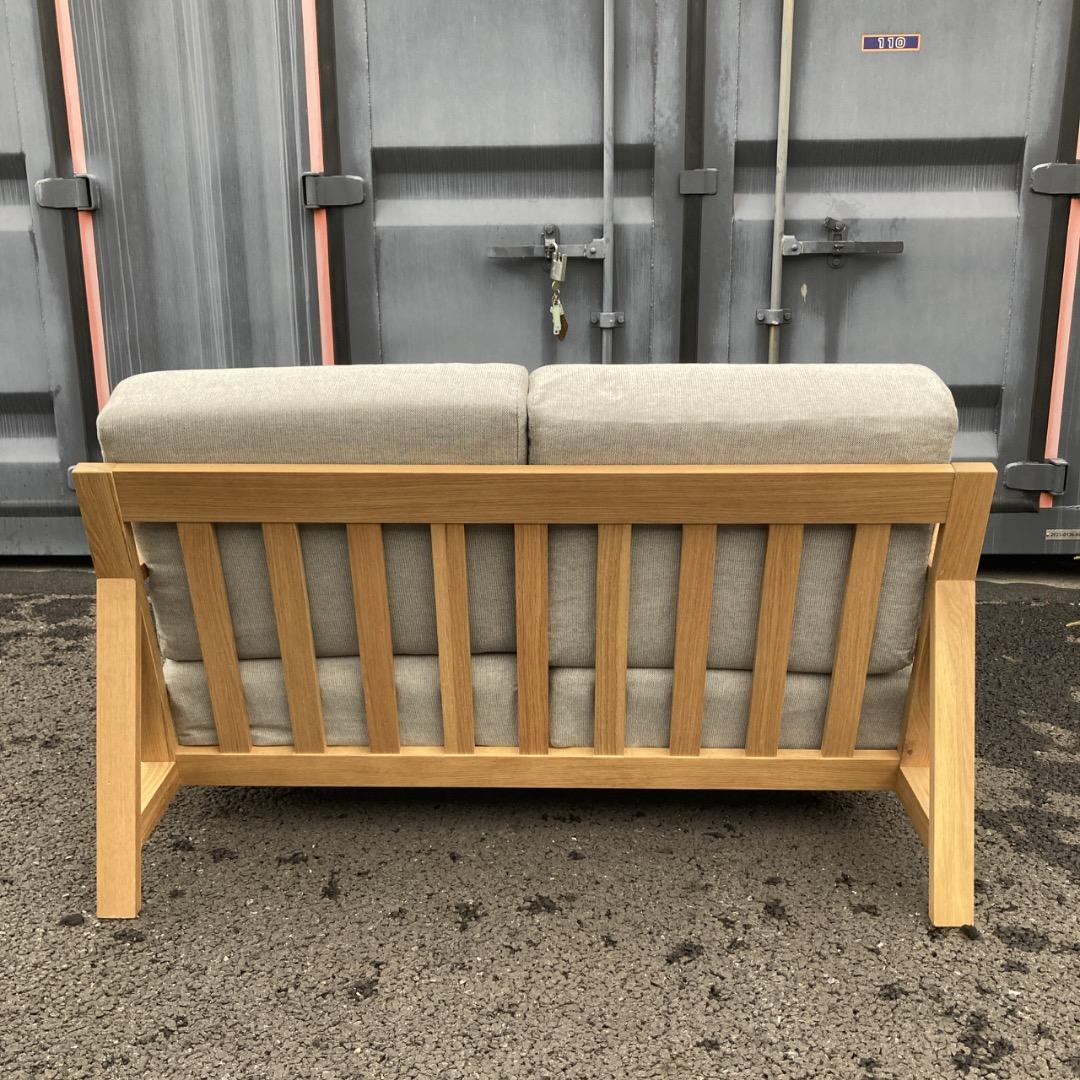 【お値下げOK】綺麗 無印 MUJI ソファ ウレタンポケットコイル２シーター