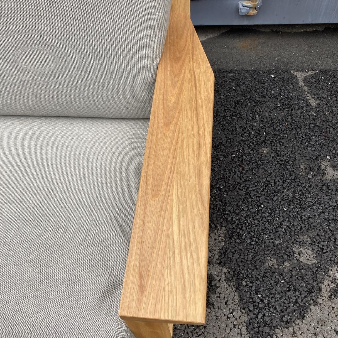 【お値下げOK】綺麗 無印 MUJI ソファ ウレタンポケットコイル２シーター