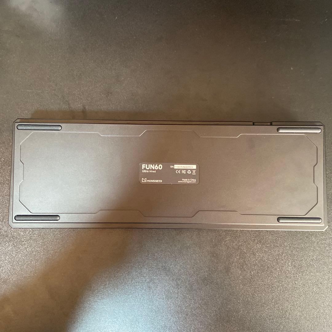 monsgeek fun60 ultra tmr ゲーミングキーボード