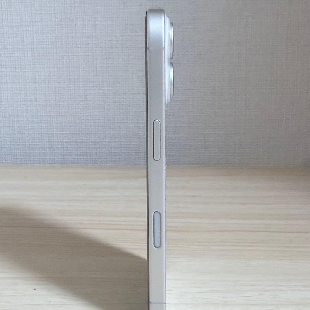 美品 iPhone16 ホワイト SIMフリー 保護フィルム付きケースおまけ