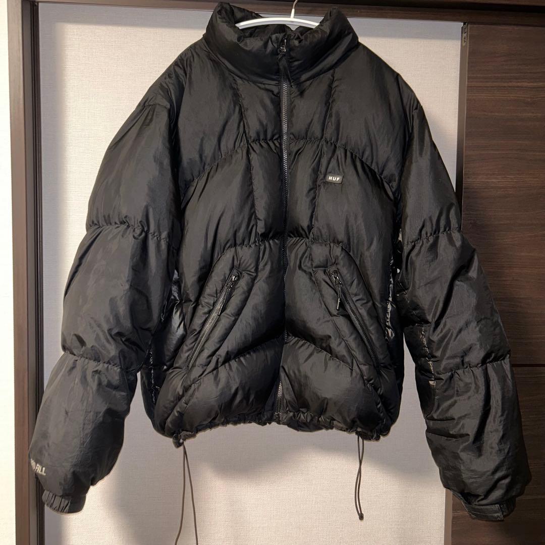 ジャケット・アウター HUF EXPEDITION DOWN JACKET / BLACK