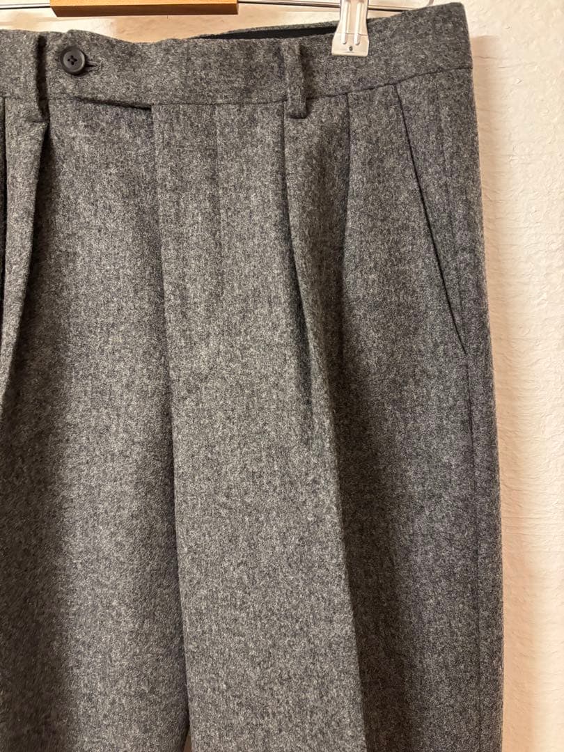 BRITISH MADE オフィサーパンツ ポーツマス フランネル