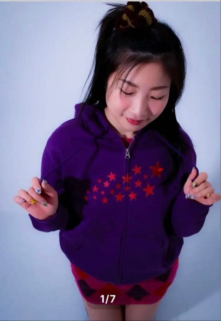 openshut starfoodie purple フーディ 紫