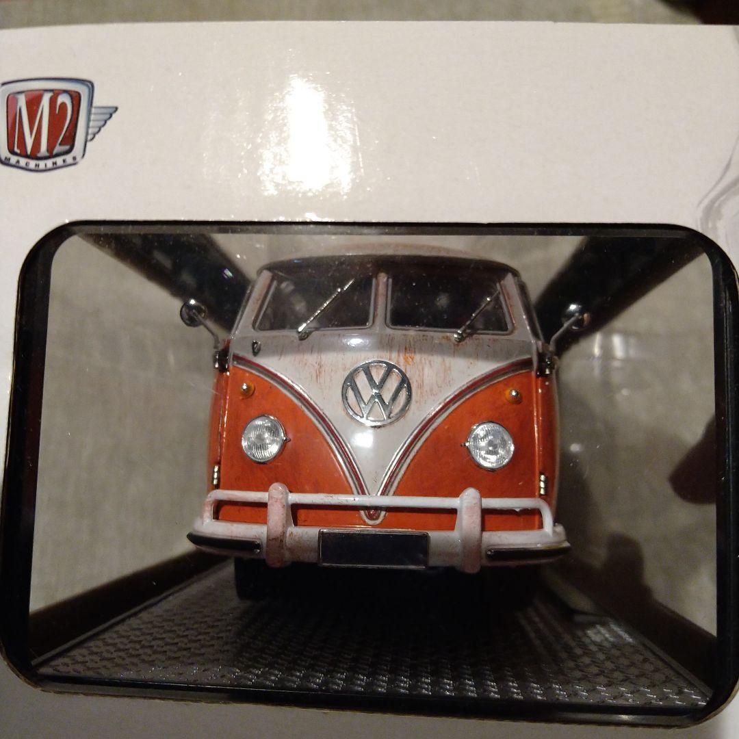 専用m2マシーン 1/24 1960 VW マイクロバス デラックスUSAモデル