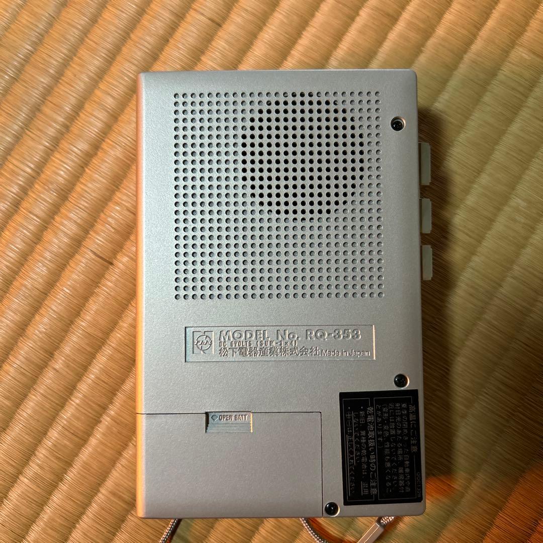 National RQ-353 ミニカセットレコーダー