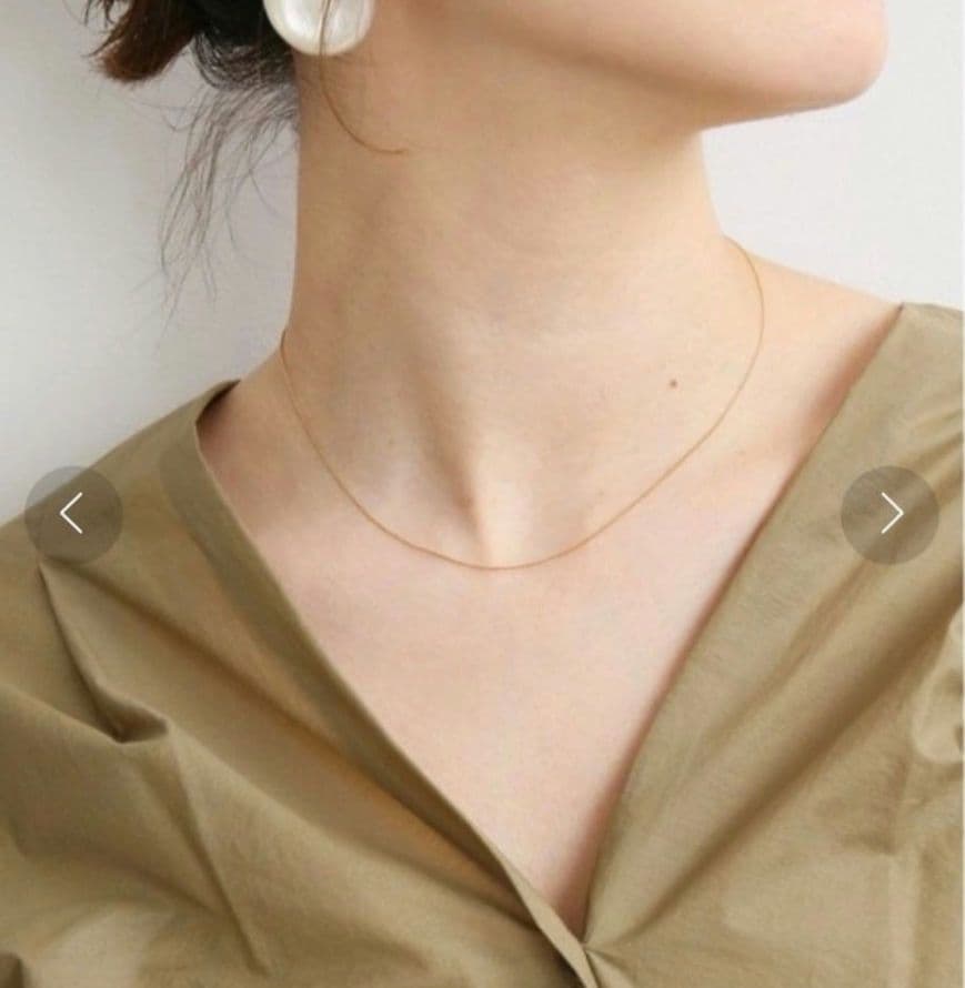 GIGI 38cm ゴールドネックレス