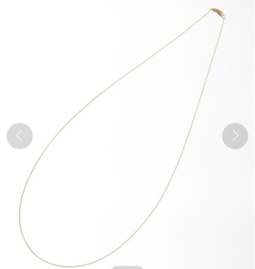 GIGI 38cm ゴールドネックレス