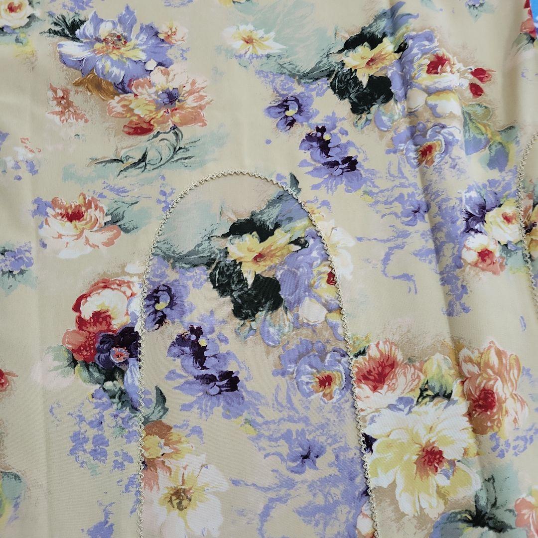 お値下げ未使用KANEKO ISAO 花柄フレンチ袖ワンピース