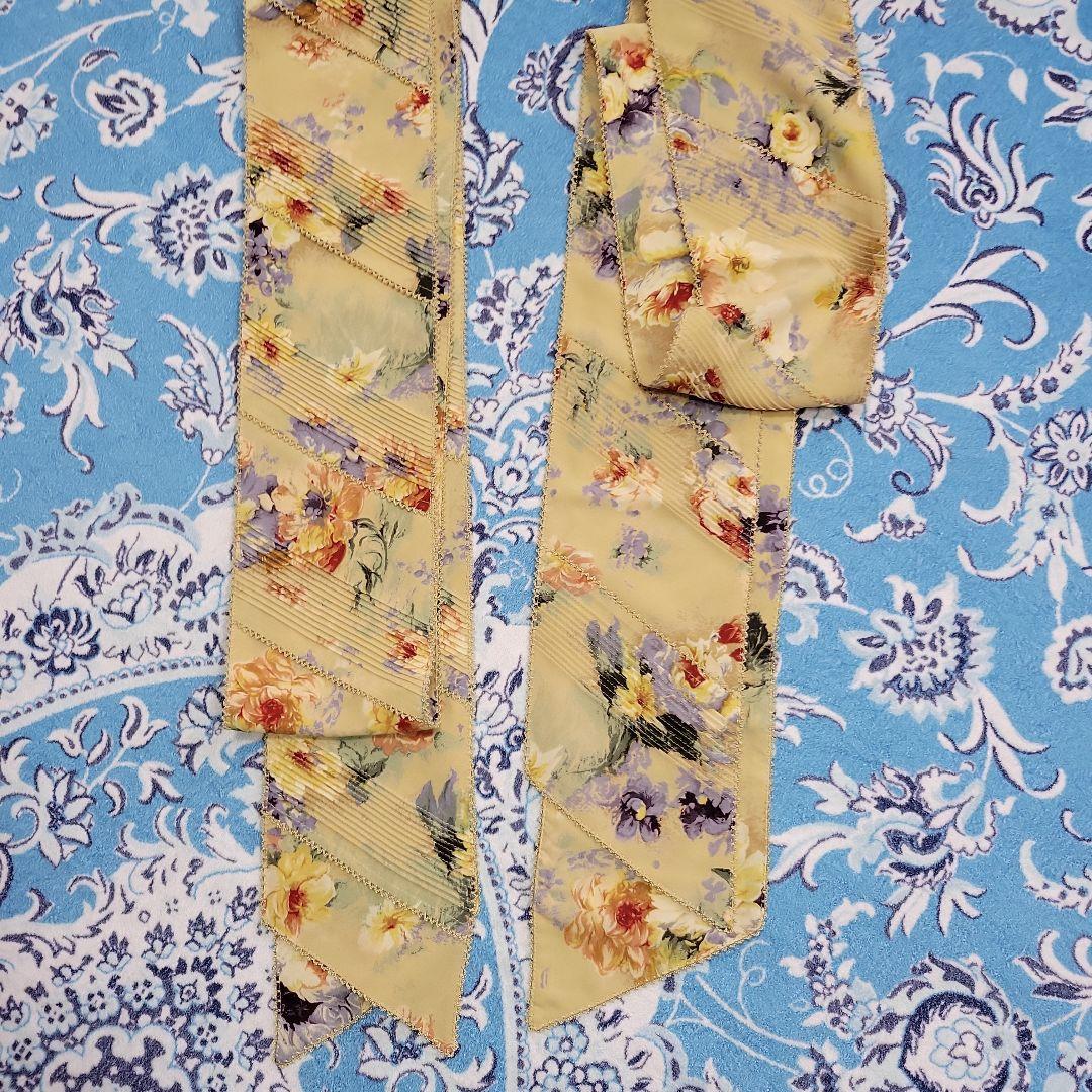 お値下げ未使用KANEKO ISAO 花柄フレンチ袖ワンピース