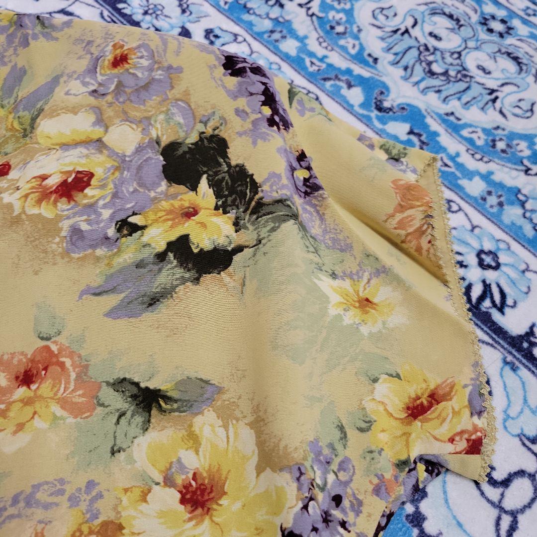 お値下げ未使用KANEKO ISAO 花柄フレンチ袖ワンピース