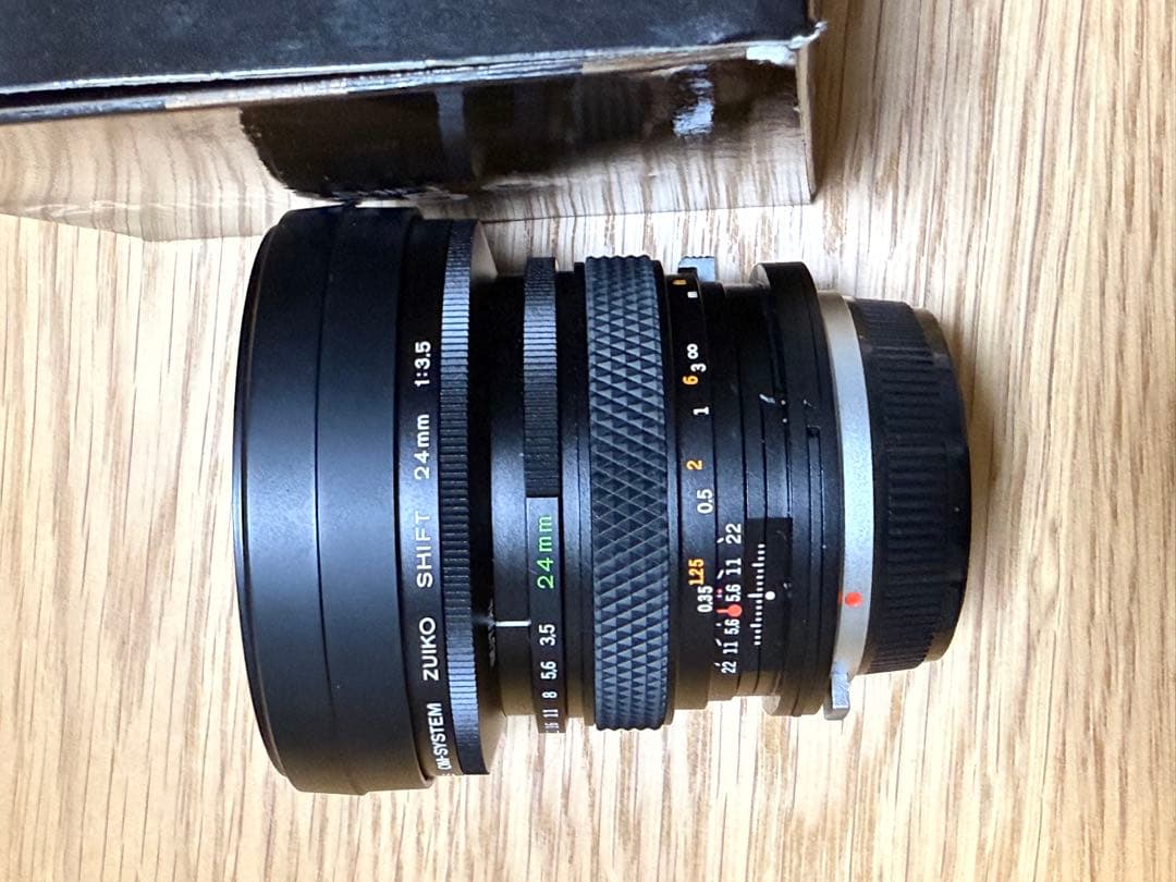 【希少】OLYMPUS ZUIKO SHIFT24mmF3.5OMマウント