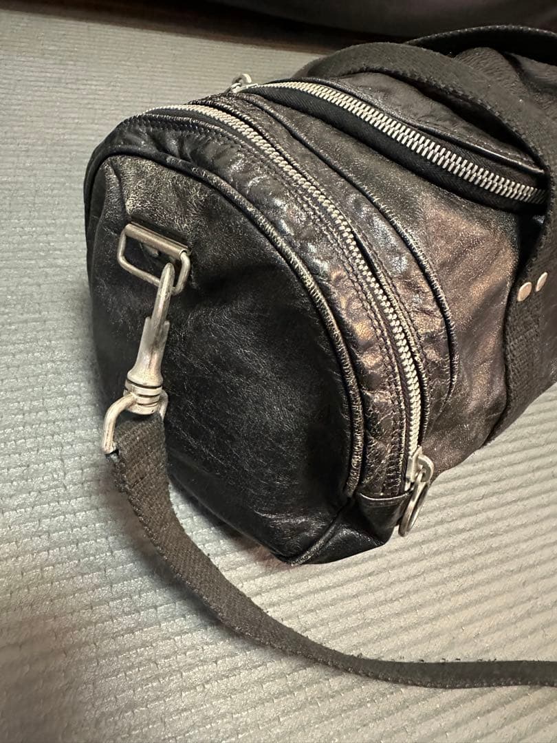 Dior homme ラムレーザー ドラムバック