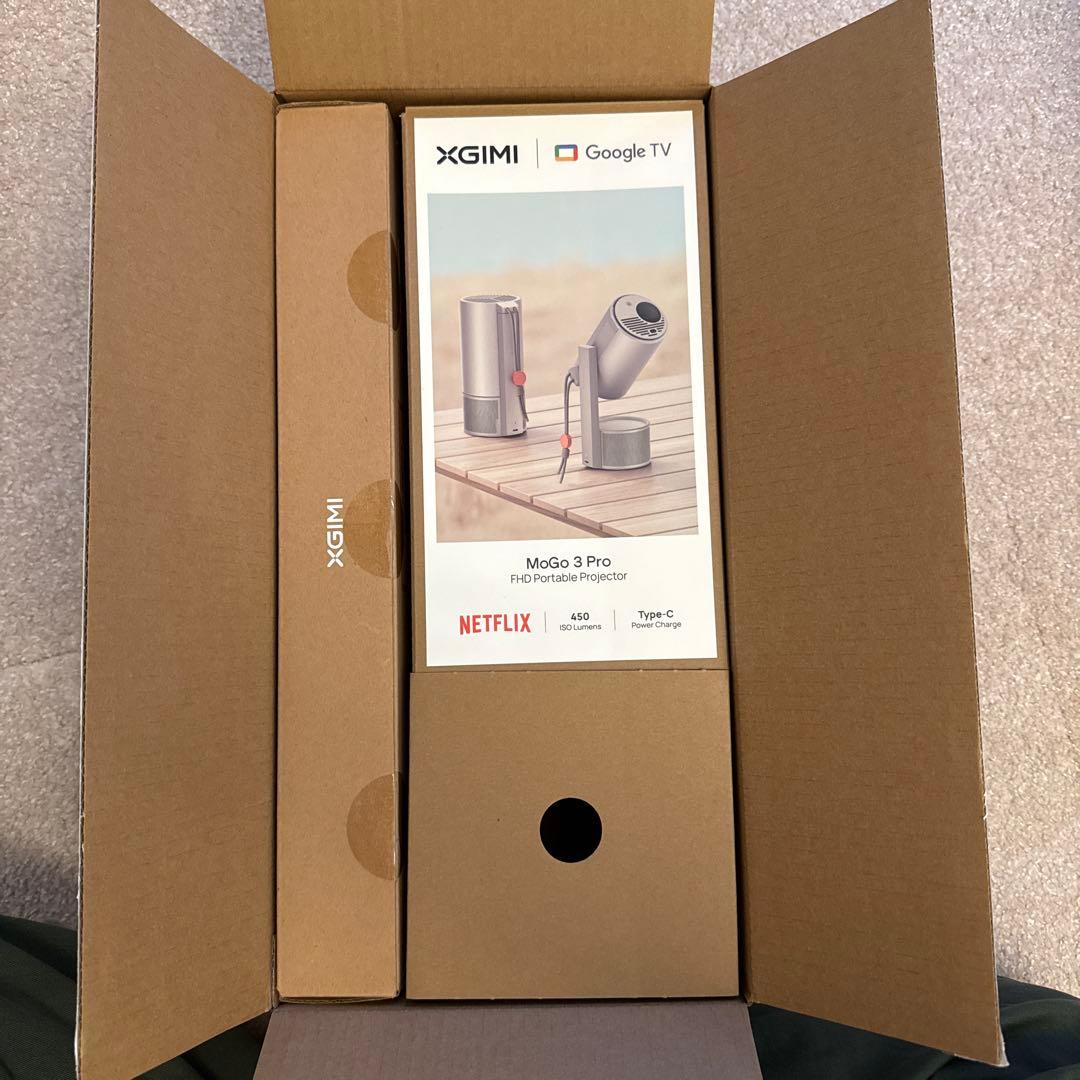 XGIMI MoGo 3 Proパワーベーススタンドセット(マジカルレンズ付き)