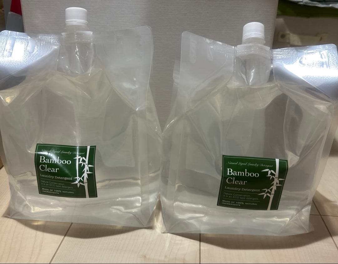Bamboo Clear 液体洗剤 3000ml 2個セット