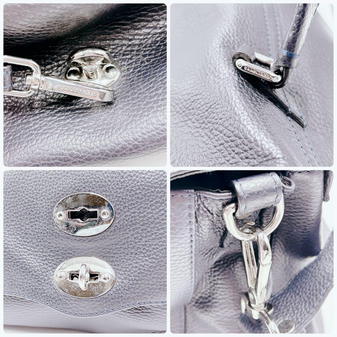 ✨美品✨ZANELLATO ポスティーナ Lサイズ ネイビー