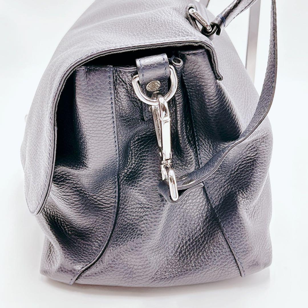 ✨美品✨ZANELLATO ポスティーナ Lサイズ ネイビー