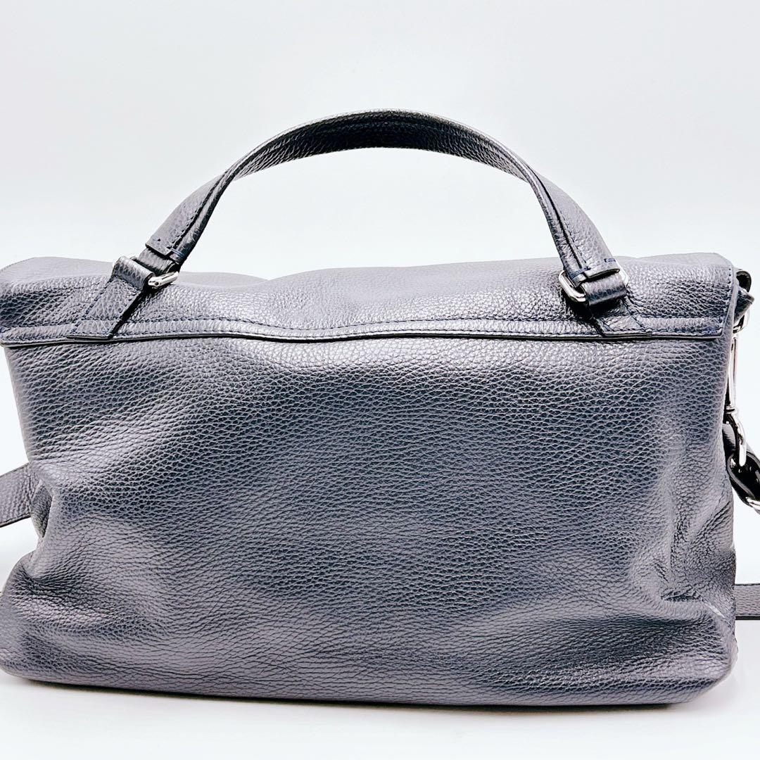 ✨美品✨ZANELLATO ポスティーナ Lサイズ ネイビー