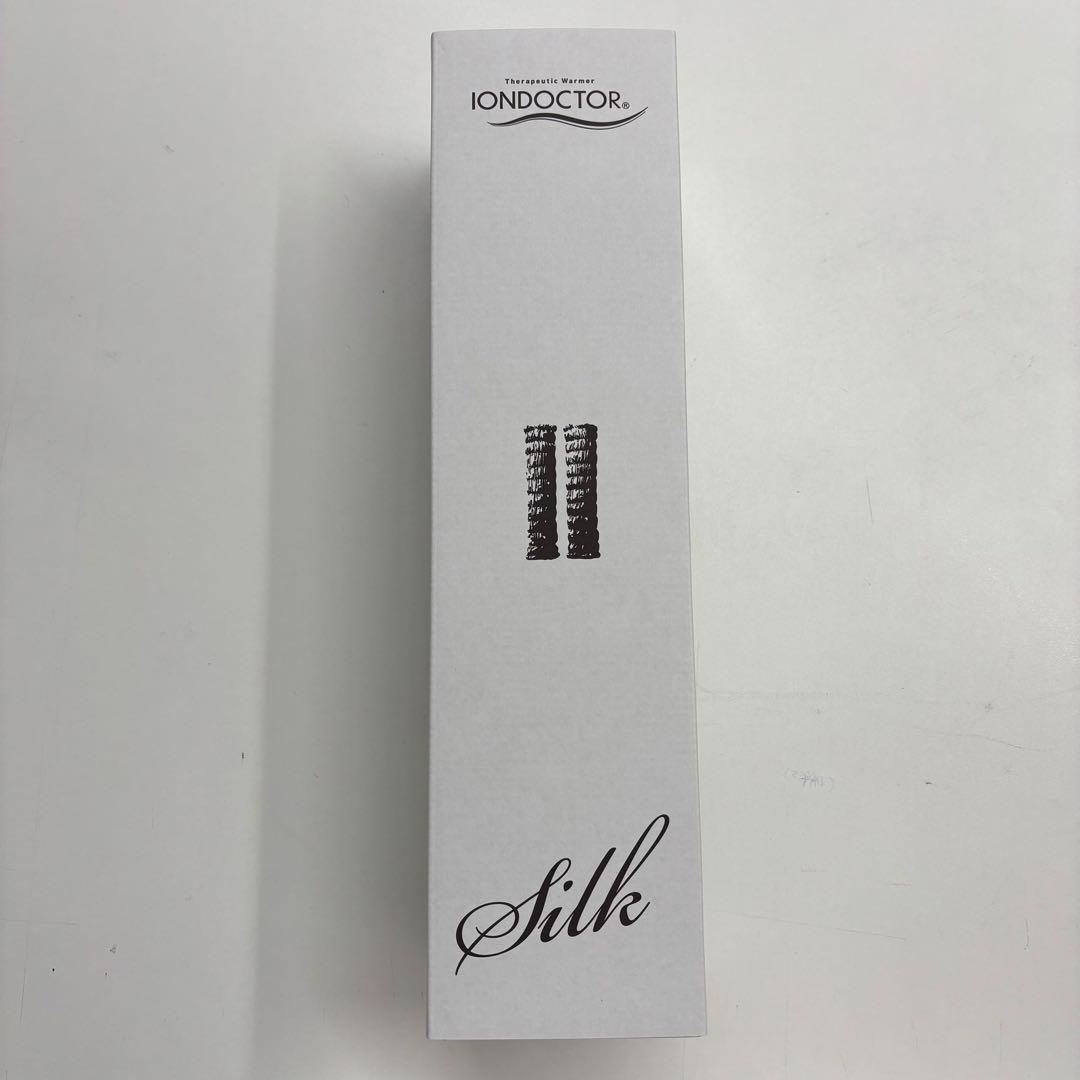 イオンドクター レッグウォーマー シルク ブラック