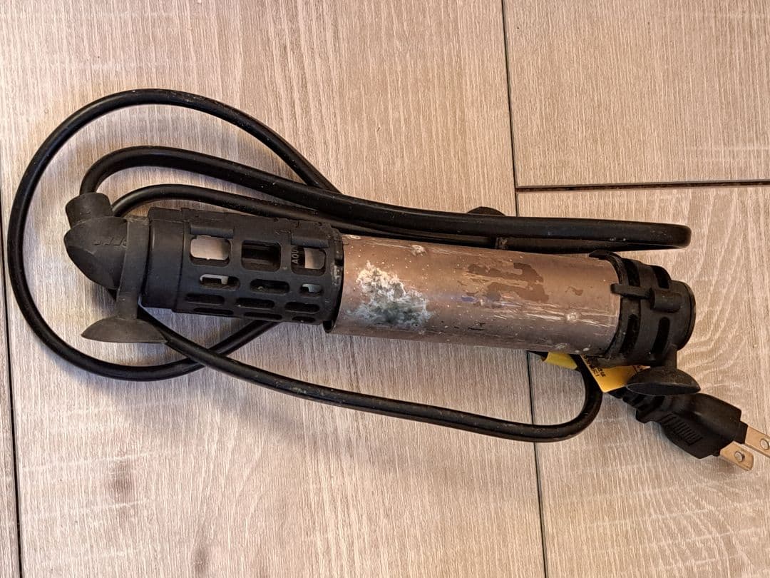 ガラス水槽オーバーフロー (30cm x 30cm x 30cm)